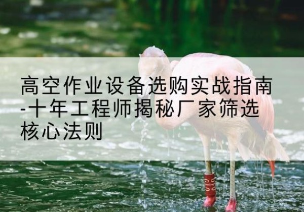 根河剪叉式升降机厂家-高空作业设备选购实战指南-十年工程师揭秘厂家筛选核心法则